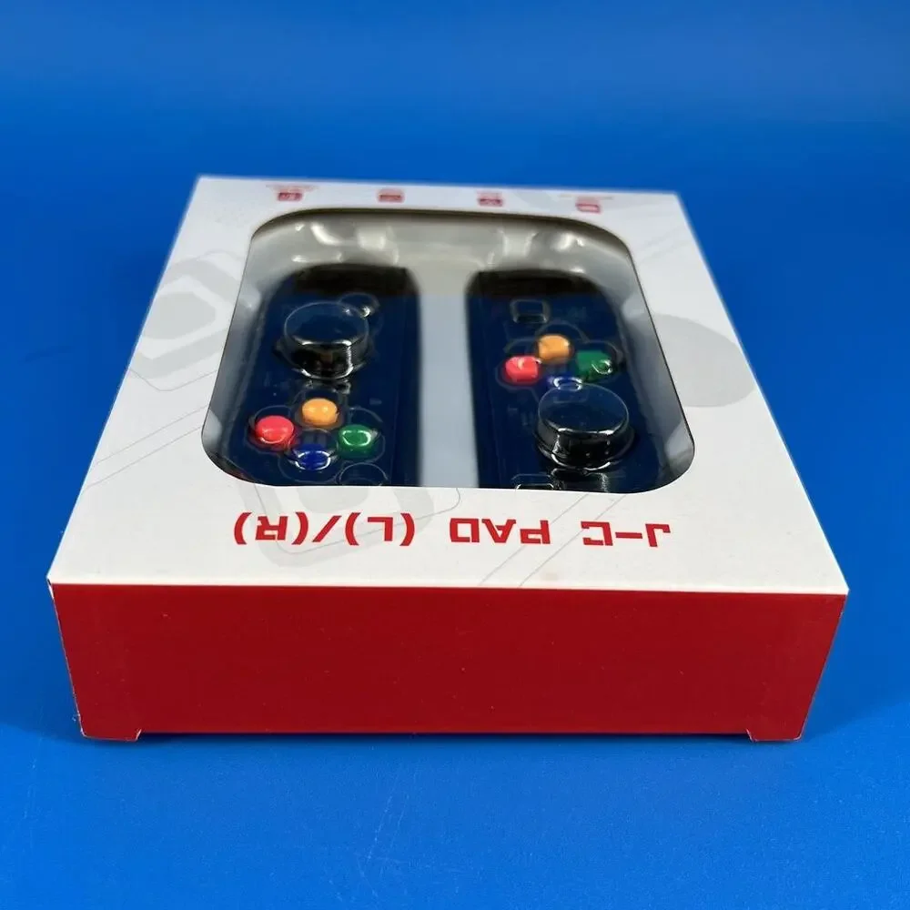 J-C Pad L/R Wireless Joy-Con Style Controllers for Nintendo Switch Dark Blue